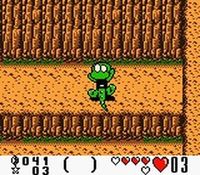 une photo d'Ã©cran de Croc 2 sur Nintendo Game Boy Color